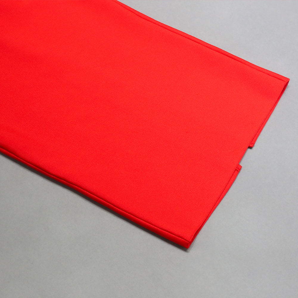 Red Bandage Dress PZC2176 9