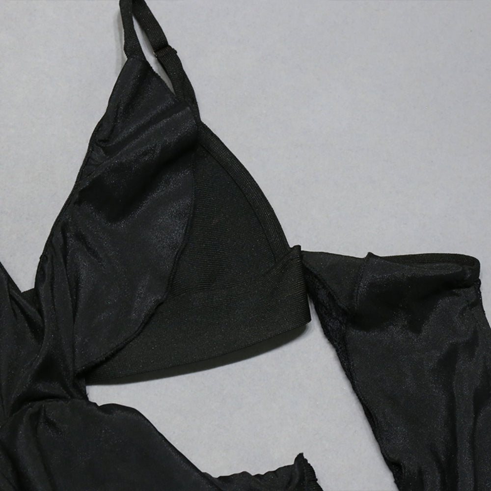 Black Bandage Dress PZC2187 6
