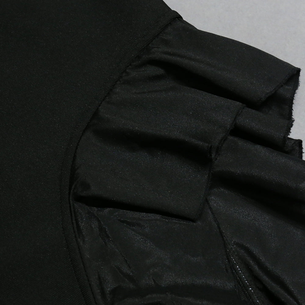 Black Bandage Dress PZC2187 9