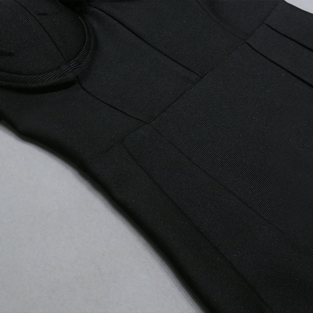 Black Bandage Dress PZC2200 6