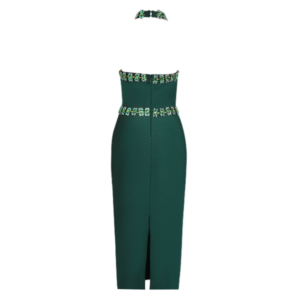 Green Bandage Dress PZC2218 6