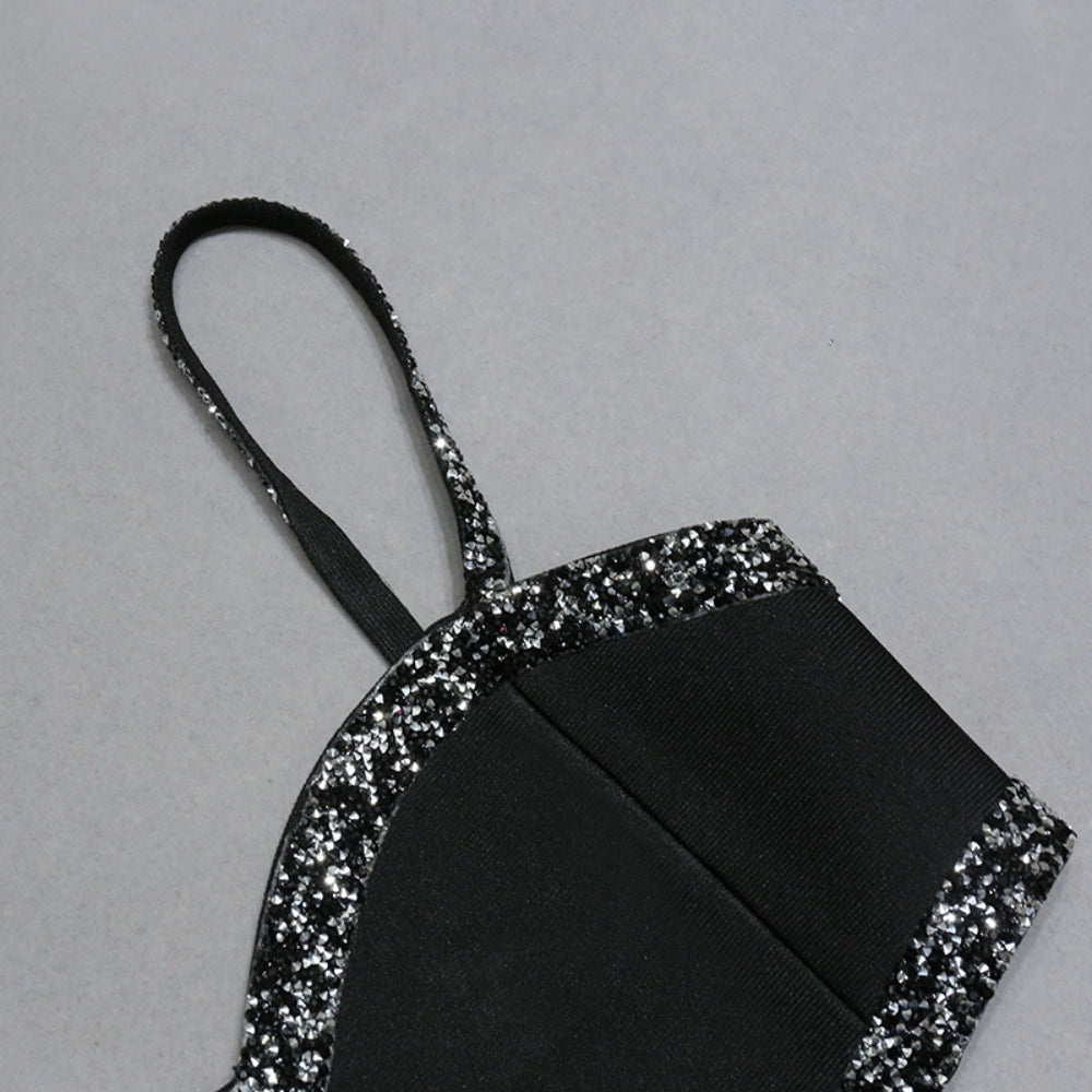 Black Bandage Dress PZC2237 7