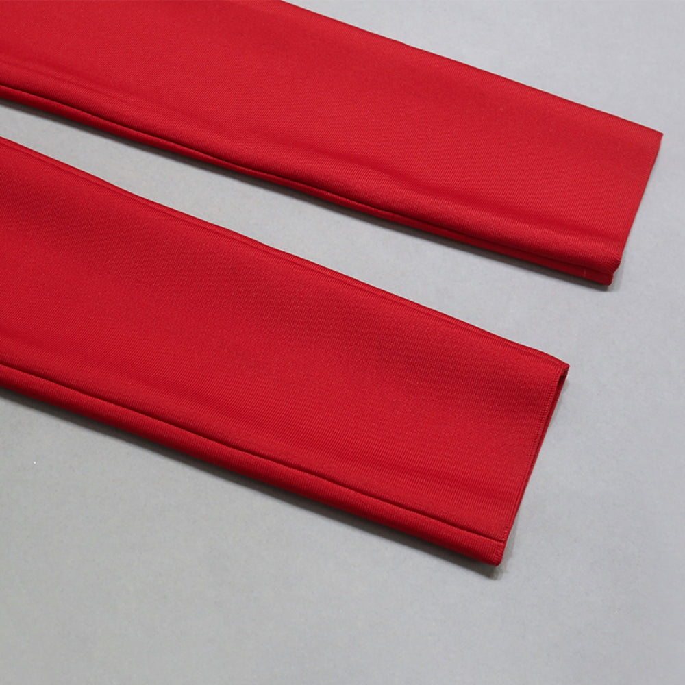 Red Bandage Jumpsuit PZC2240 9