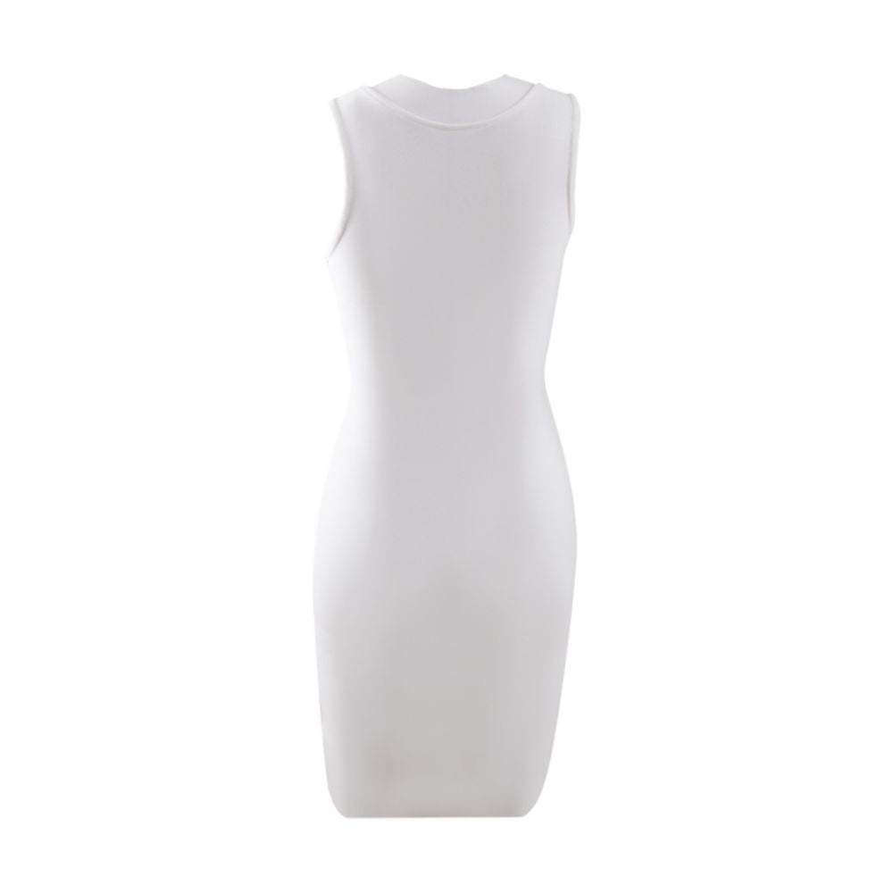 White Bandage Dress PZC843 6
