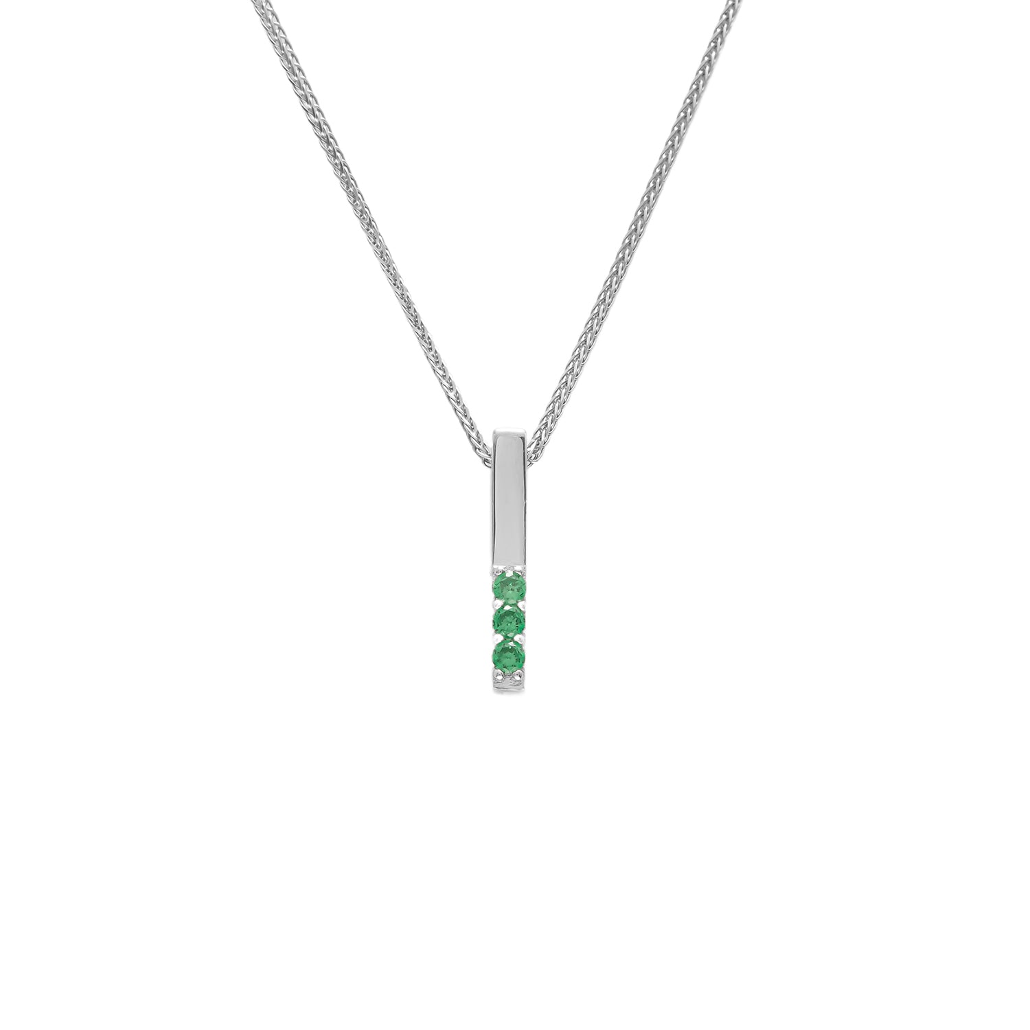 White Green Purple Orange Necklace SE23071 1