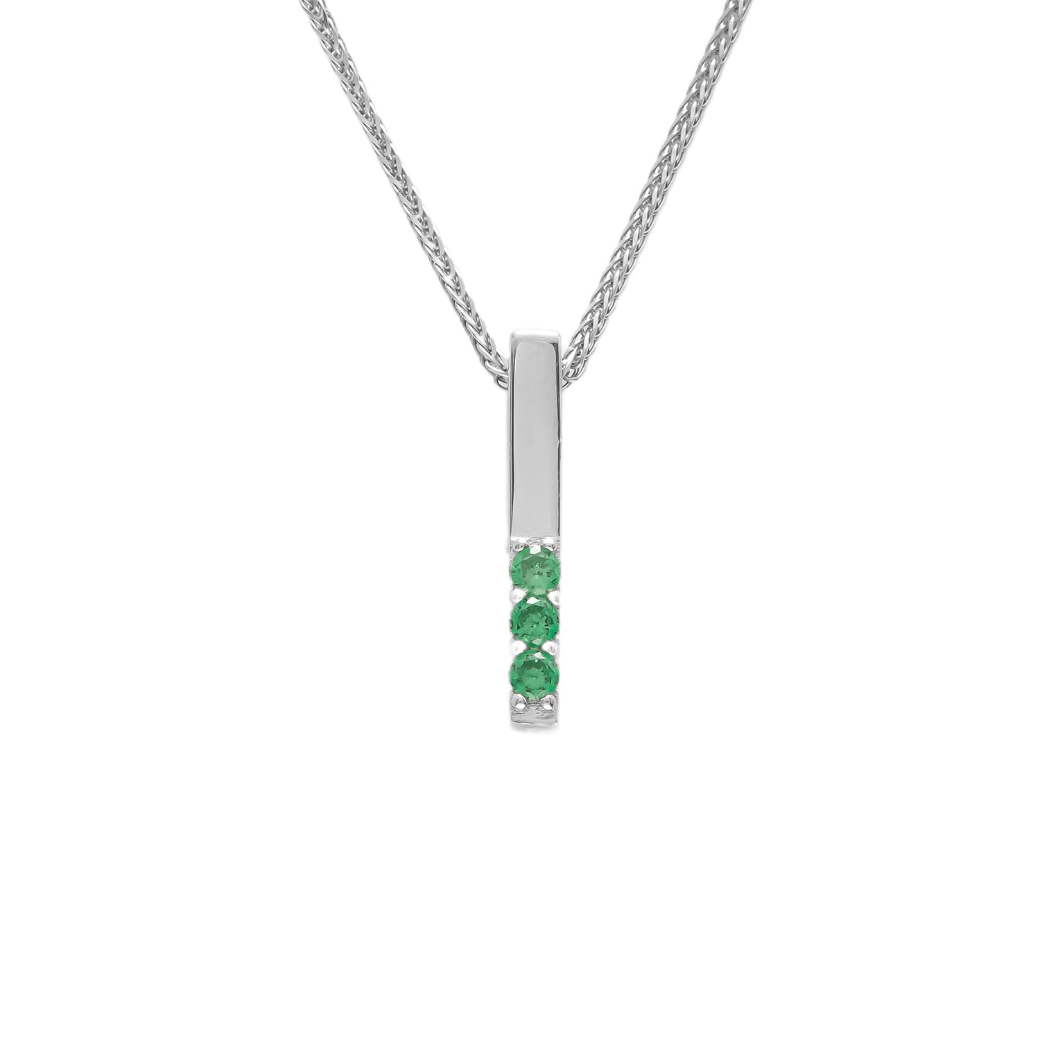 White Green Purple Orange Necklace SE23071 2