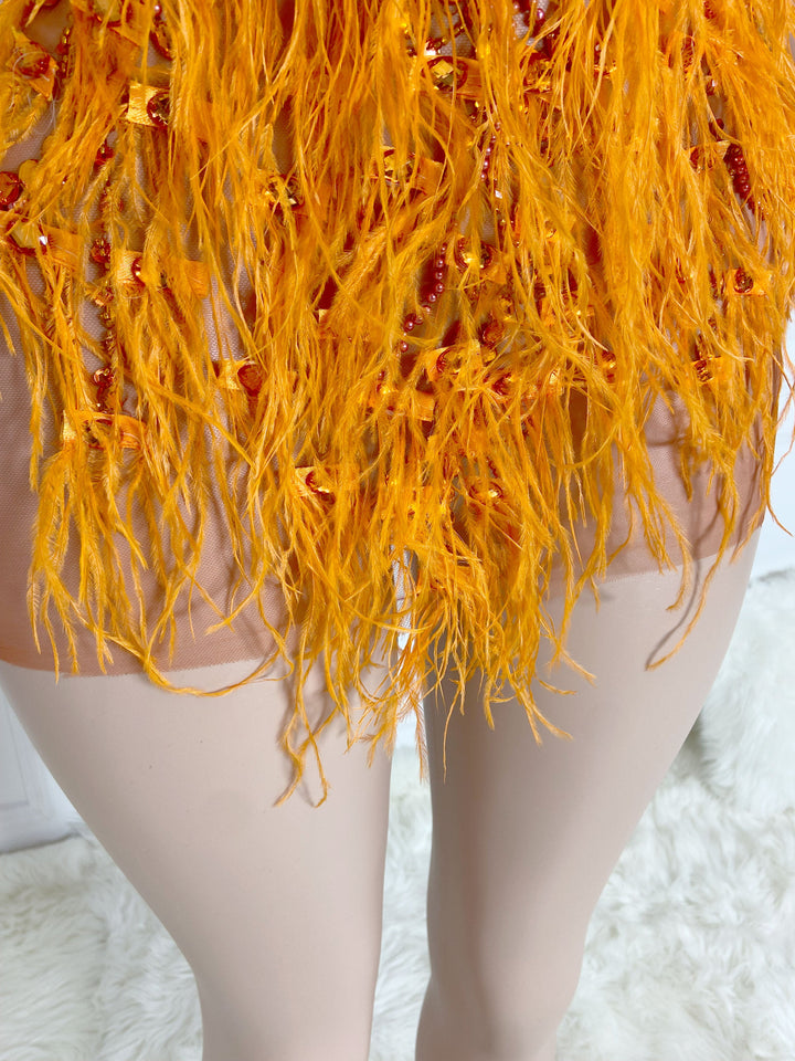 Blushing Coral Sleeveless Dress