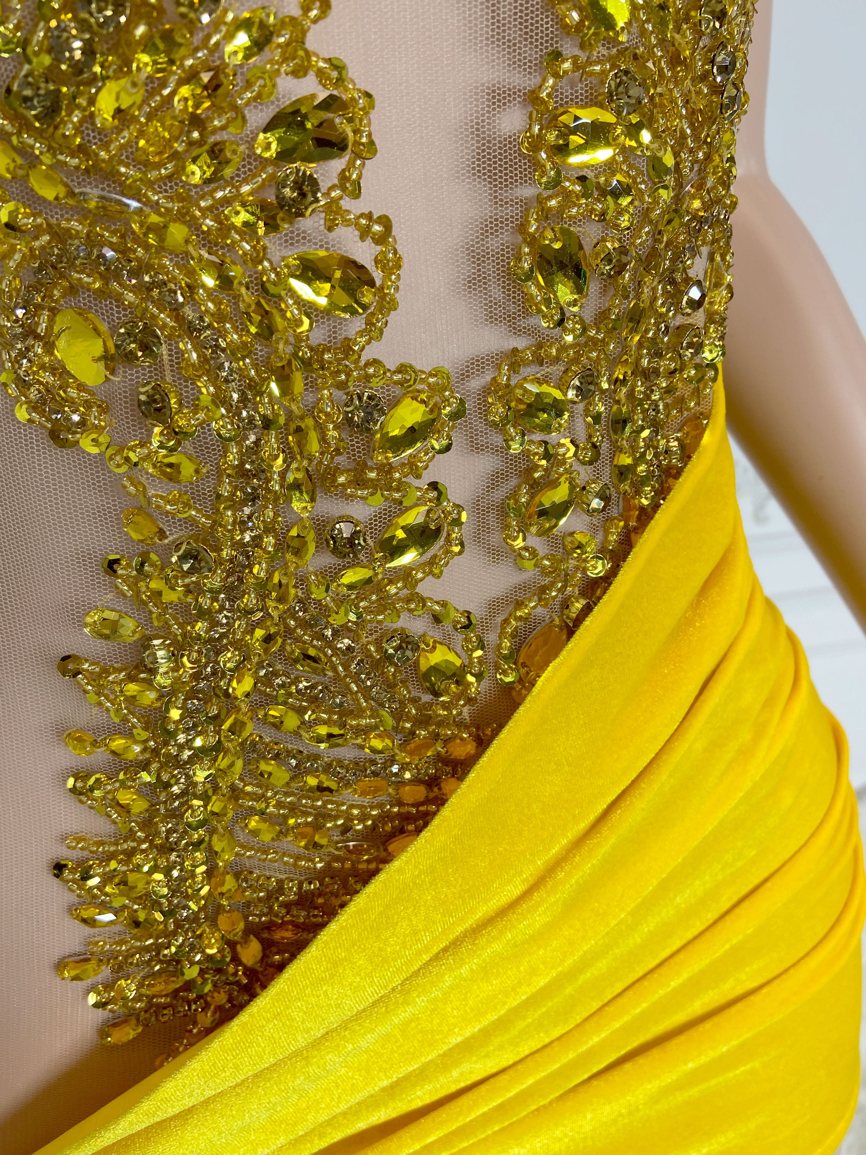 Golden Velvet Vibe Dress