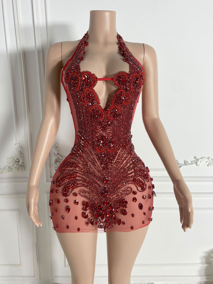 Red Hot Exudes Sultry Dress