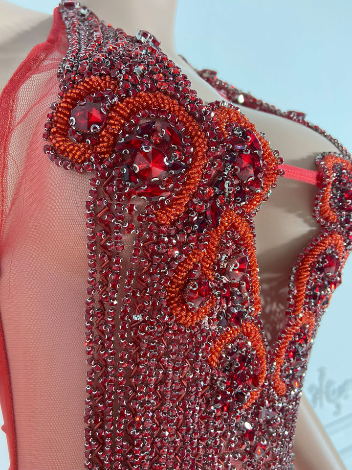 Red Hot Exudes Sultry Dress