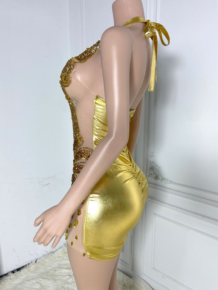 Golden Stone Magic Dress