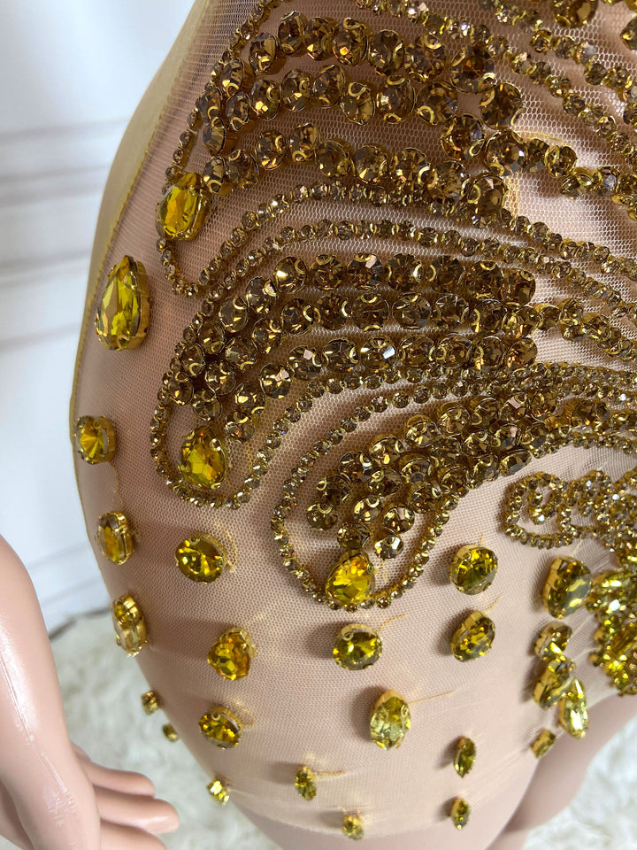 Golden Stone Magic Dress