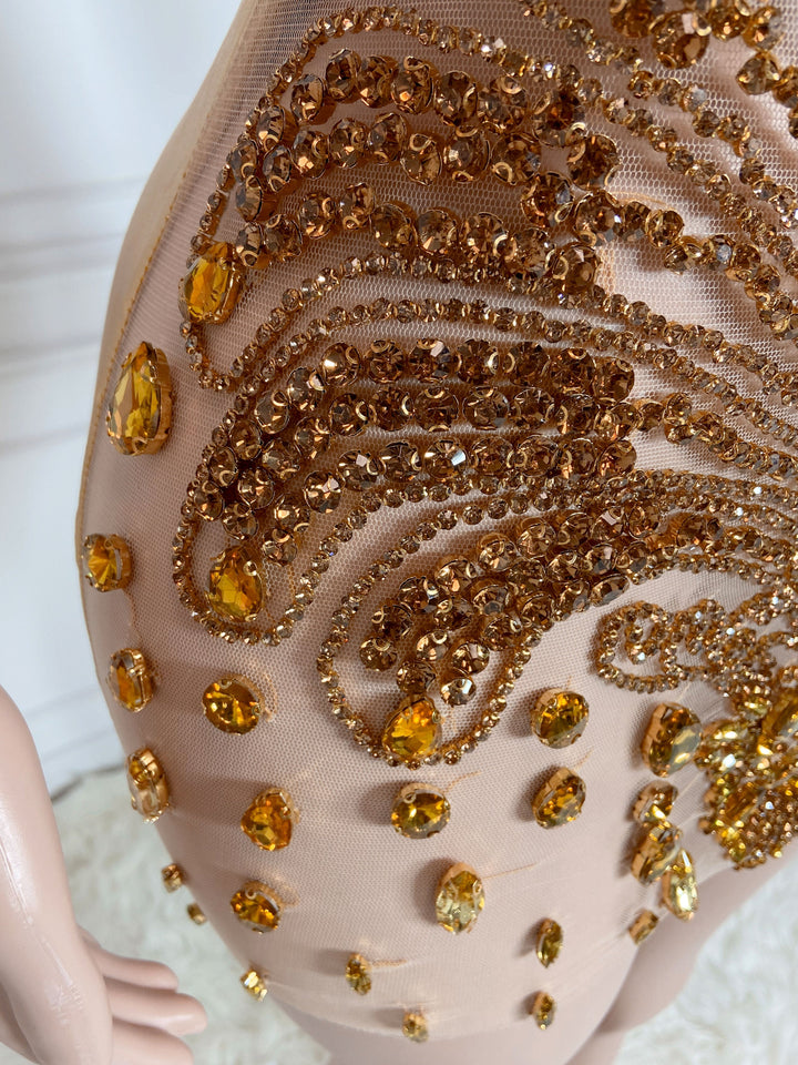 Starry Rose City Glow Dress