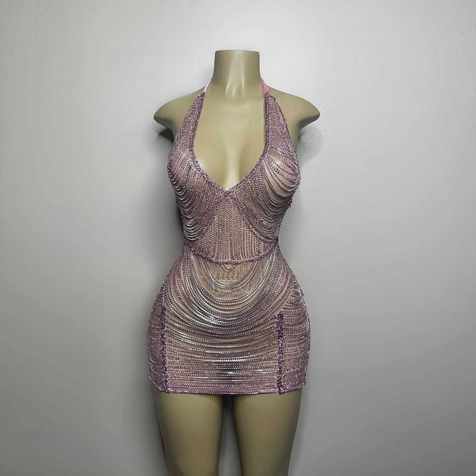 Pink Exclusive Custom Dress TH26030 2