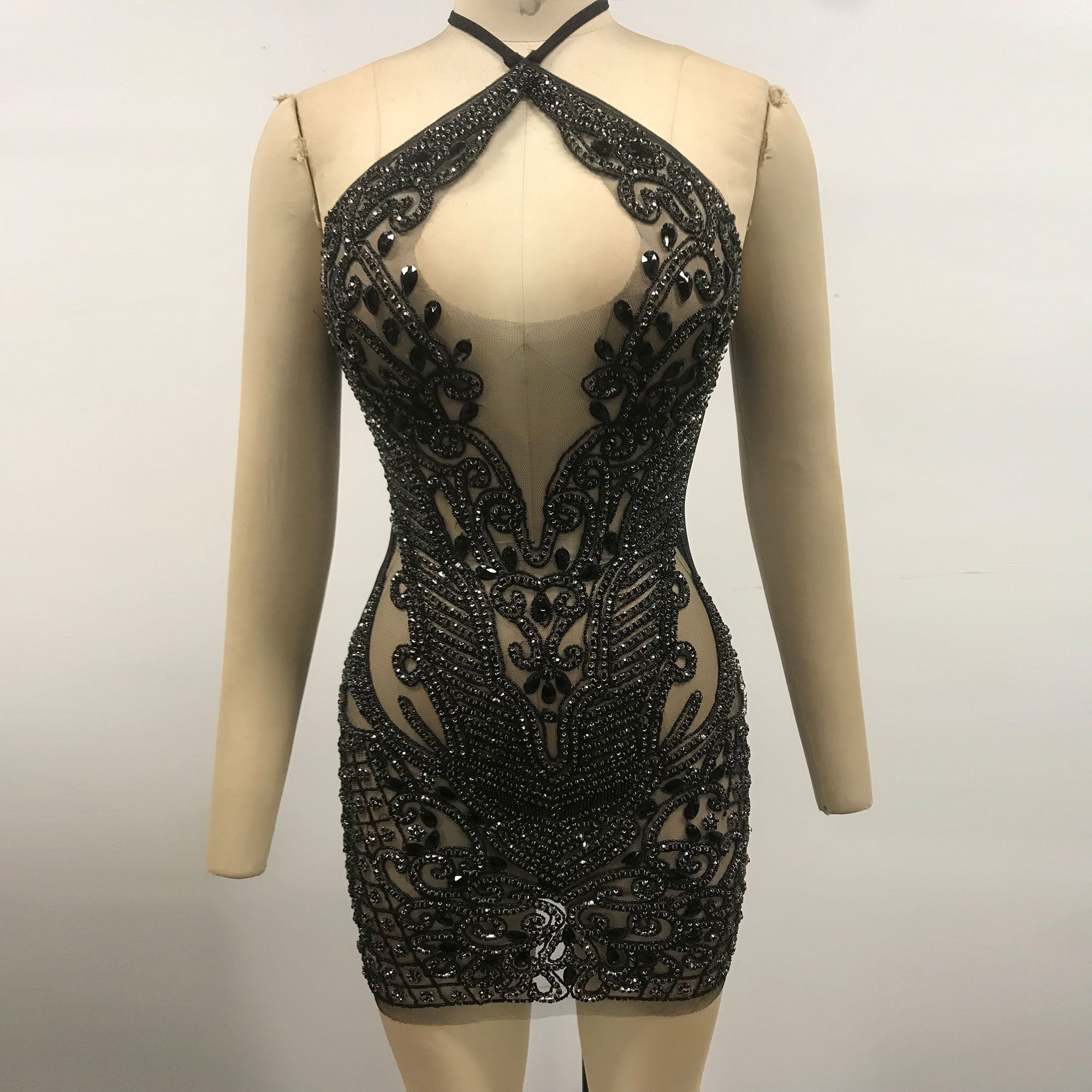 Black Exclusive Custom Dress TH26067 2