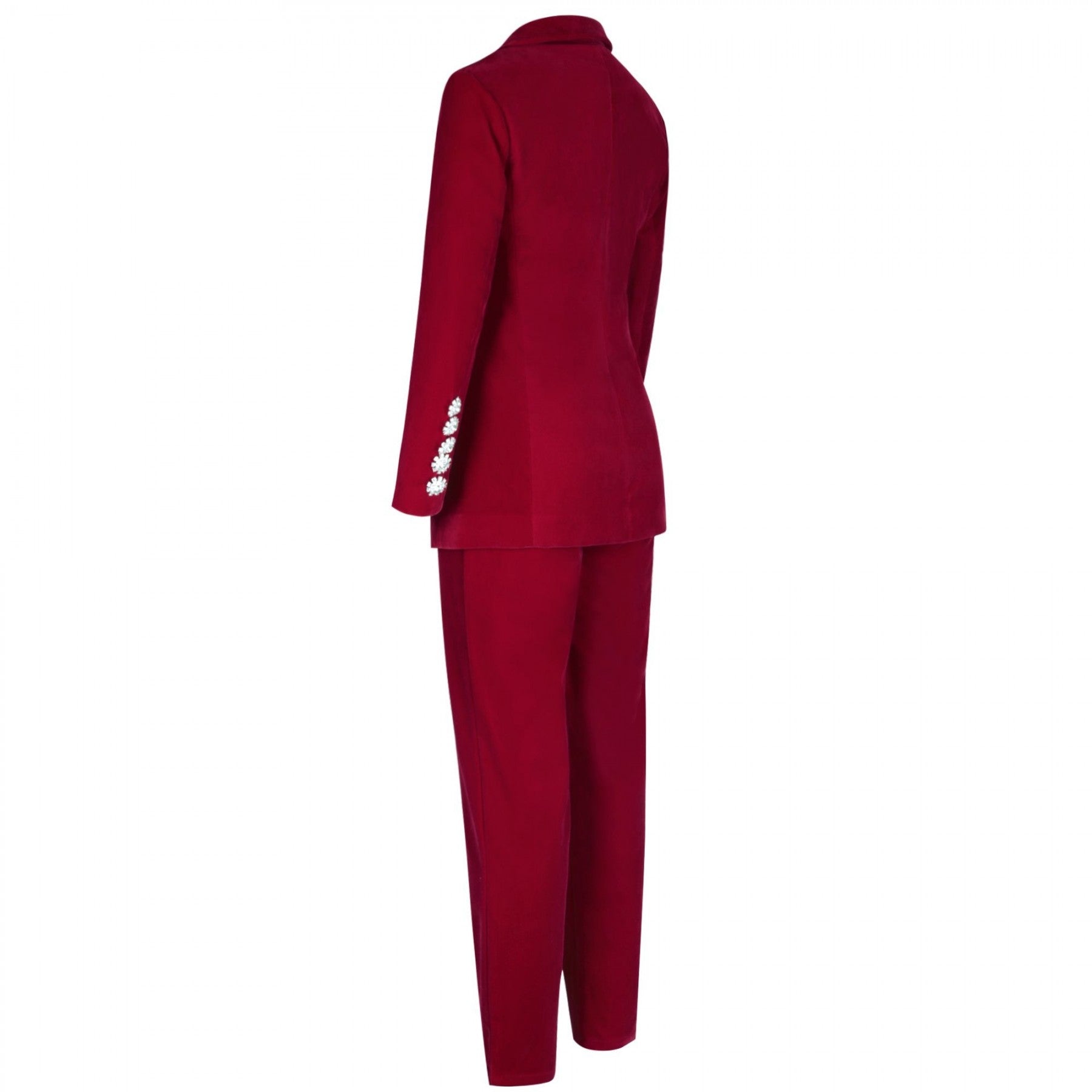 V Neck Long Sleeve Metal Studded Bodycon Suit FSY006 12 in wolddress
