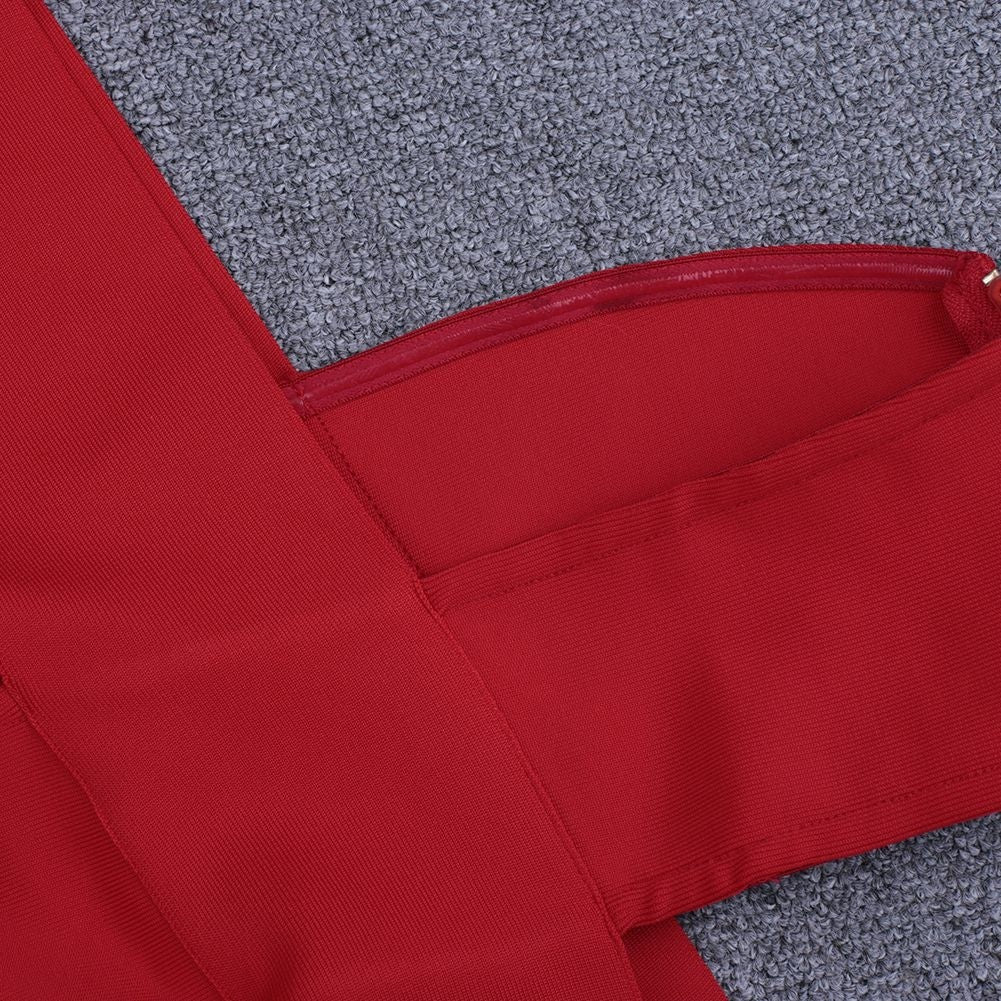 Halter Sleeveless Cut out Midi Bandage Dress SP015 18 in wolddress