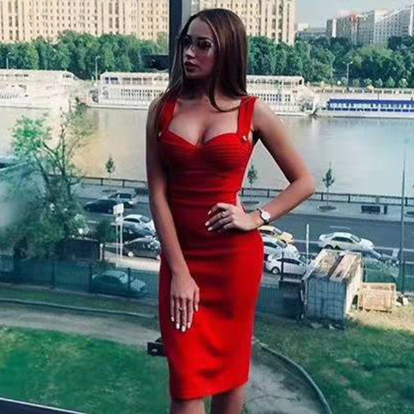 Strappy Sleeveless Striped Over Knee Bandage Dress PP19257 8 in wolddress